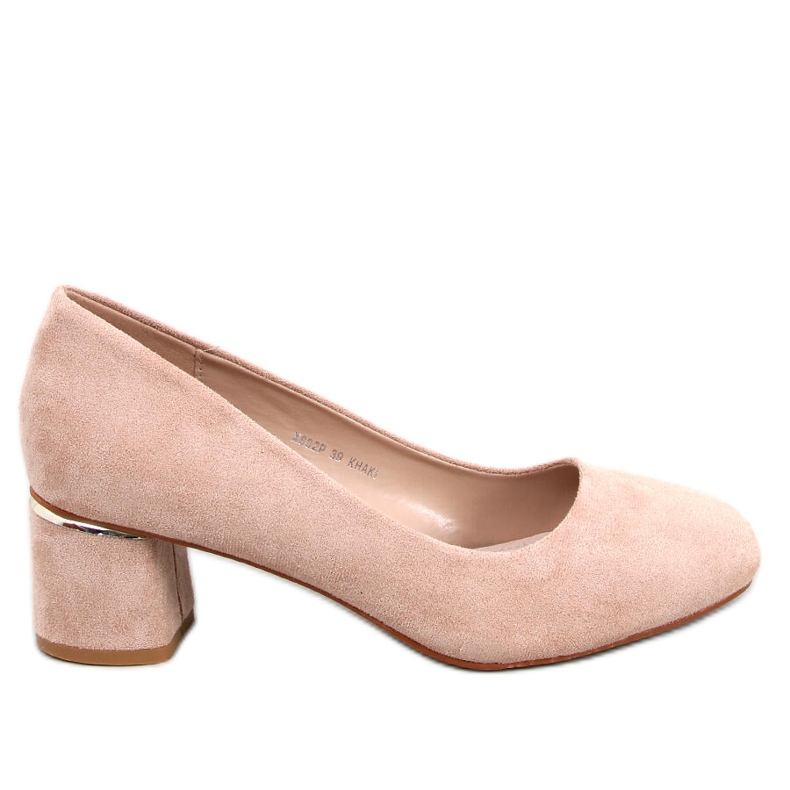 Seastar Chelsea Khaki Round Toe Pumps beige