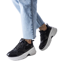 Svarta sneakers för dam från Séguin