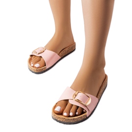 BM Rosa diabilder med spänne från Benoit