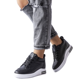 Bonevil svarta glitter sneakers