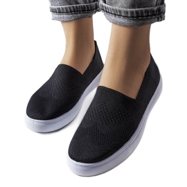 PA1 Svarta slip-on sneakers från D'Aubigné