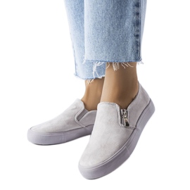 Gråa sneakers från Gary