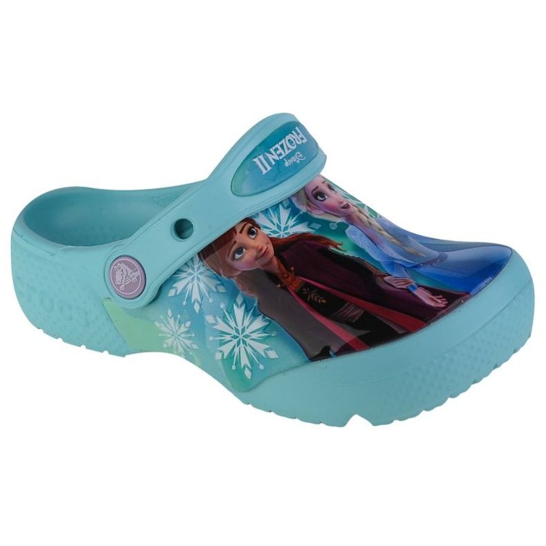Träskor Crocs Fl Disney Frozen Ii T Clog Jr 206804-4O9 blå