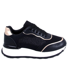 Breland Black damsneakers svart