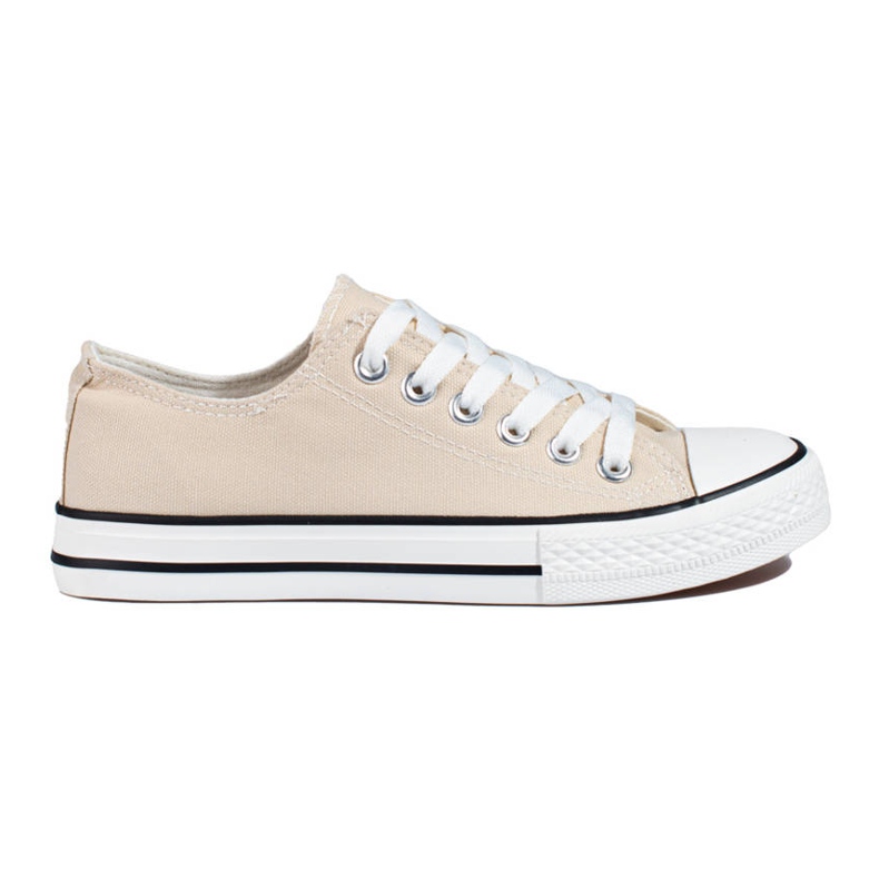 Shelovet beige sneakers för kvinnor