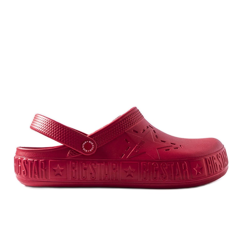 Big Star II175004 röda tofflor