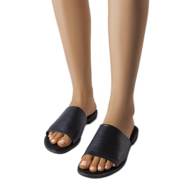 Evento Svarta eleganta tofflor från Mainville