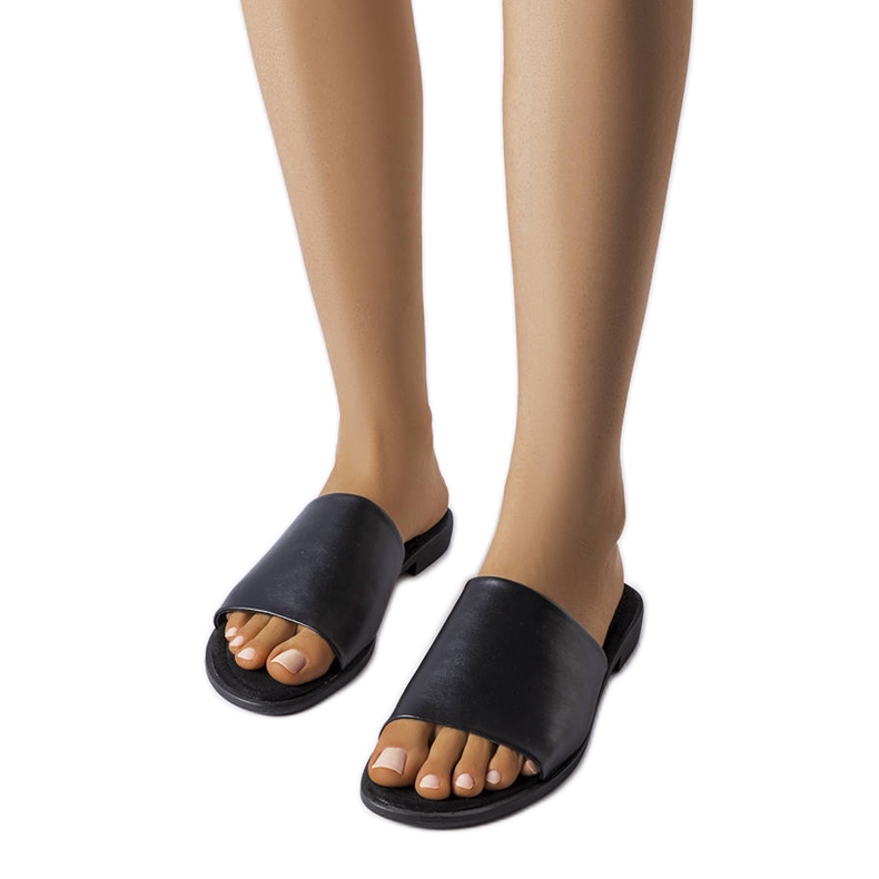 Evento Svarta eleganta tofflor från Mainville