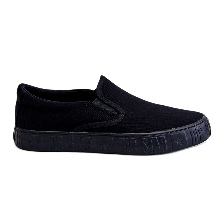 Damsneakers Slip-On Big Star LL274392 Svart
