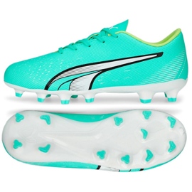 Puma Ultra Play FG/AG Jr 107233 03 fotbollsskor grön grön