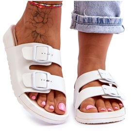 Platformtofflor för kvinnor Vit Vertigo