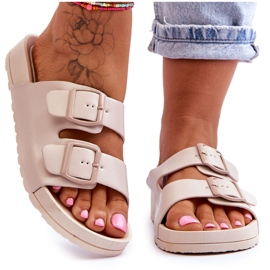 PS1 Vertigo Beige Platform Tofflor dam