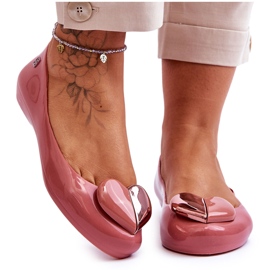 ZAXY Ballerinor för kvinnor med hjärta LL285028 Rosa