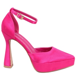 BM Plattformspumpar Carlie Fuchsia rosa