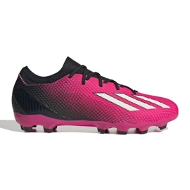 Adidas X Speedportal.3 Mg M GZ2477 fotbollsskor rosa rosor och lila