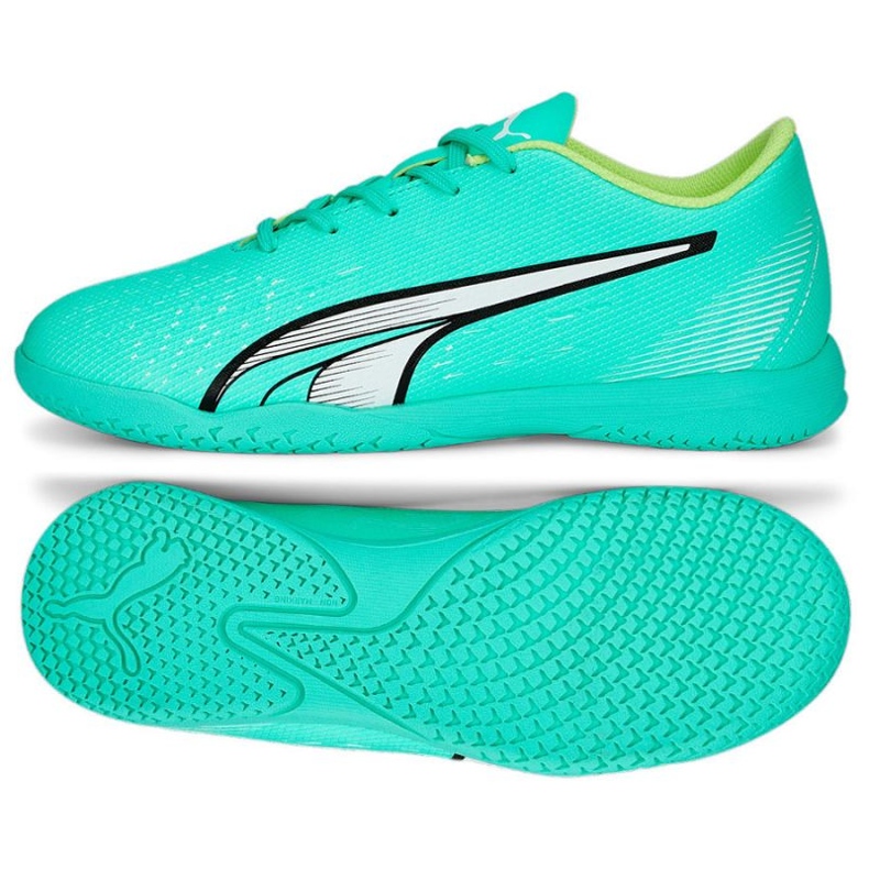 Puma Ultra Play It Jr 107237 01 fotbollsskor grön grön