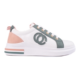 Vita Shelovet sportskor för kvinnor