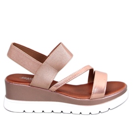 BM Carlton Champagne sandaler rosa