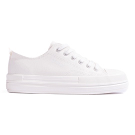 Damsneakers på plattformen vita Big Star LL274968101