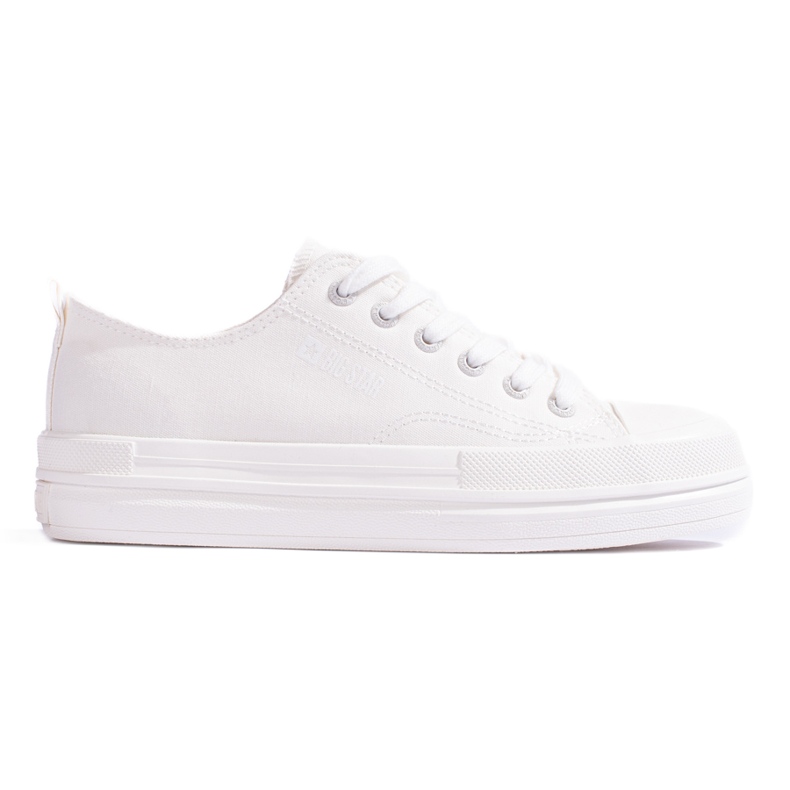 Damsneakers på plattformen vita Big Star LL274968101