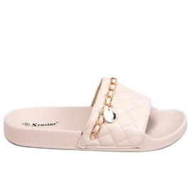 PA1 Travis Beige Chanel tofflor