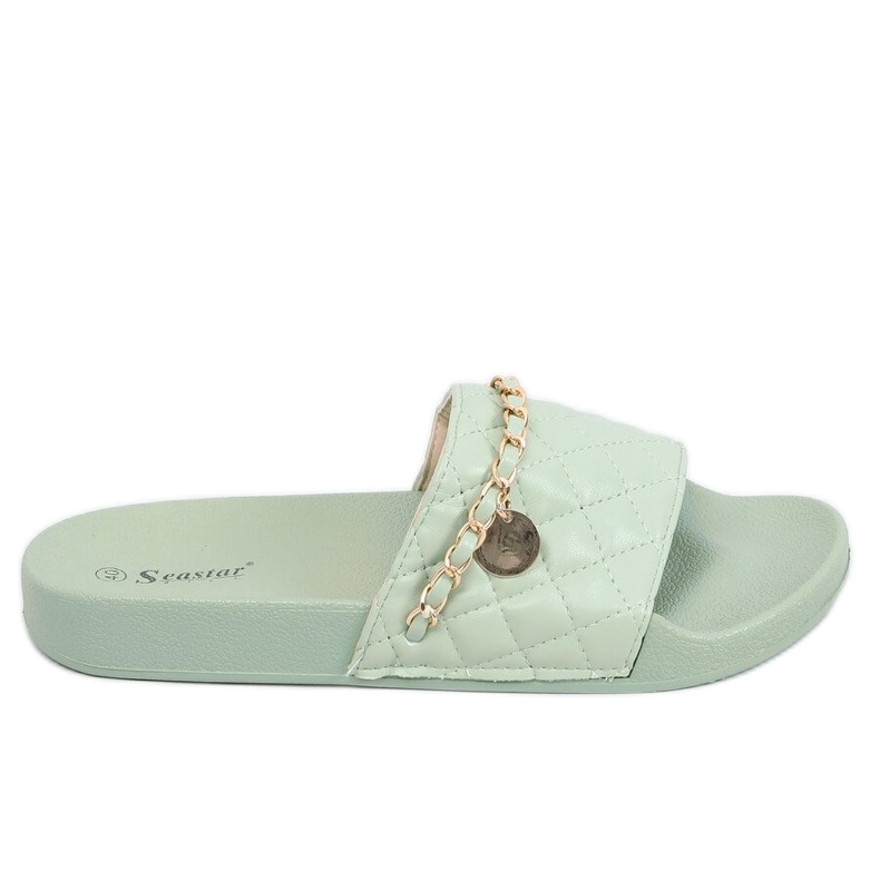 Travis Green flipflops grön