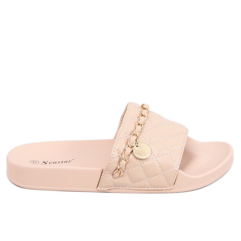 Travis Pink chanelkikikiki flip flops rosa