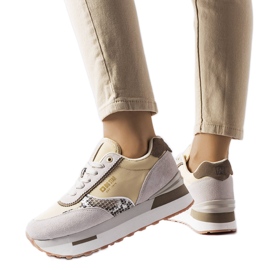 Big Star beige sneakers LL274364