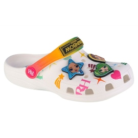 Crocs Classic Rainbow High Kids Clog 208117-90H vit
