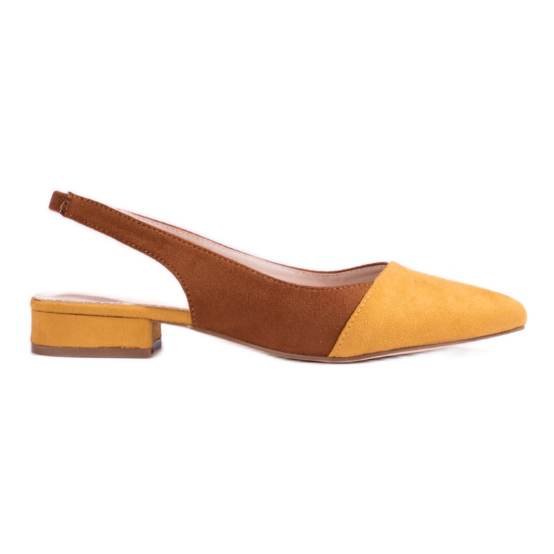 Dampumpar med öppen klack Shelovet brun