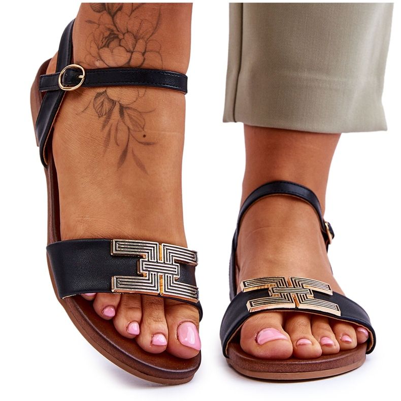 Damsandaler S.Barski KV-5541-37 Svart