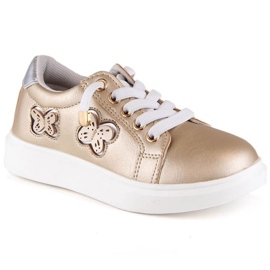 Miss Jr. EVE420B guld metallic skor gyllene