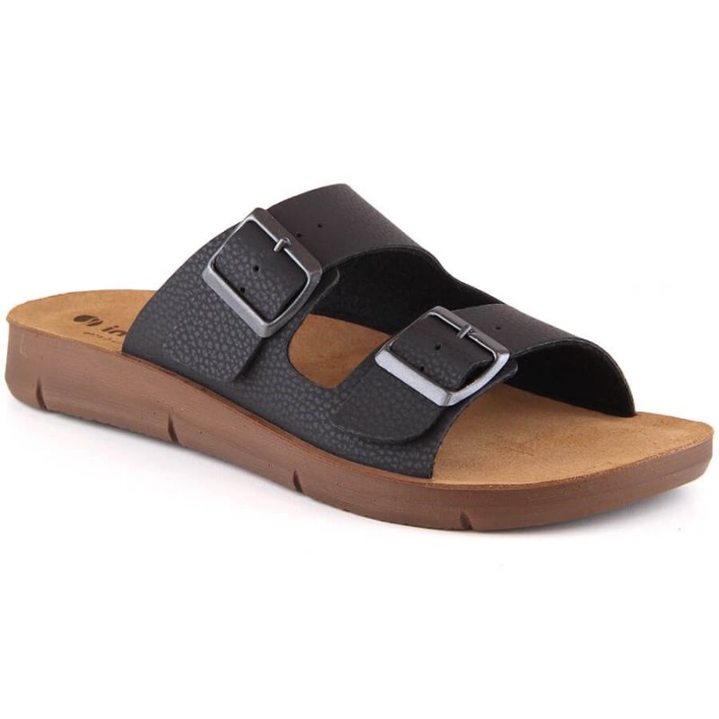 Bekväma Inblu M CM000028-014 tofflor svart