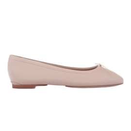 Marco Shoes Passo balettskor beige