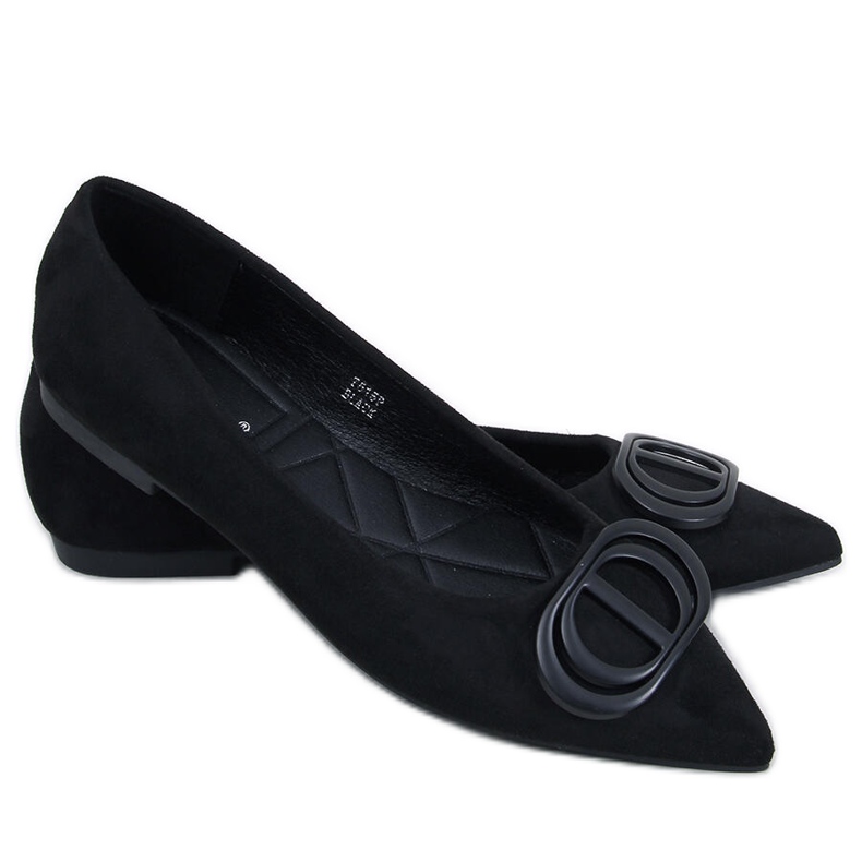 Arte Svarta ballerinor med mandeltår