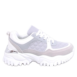 Ortega Grey wedge sneakers purpur