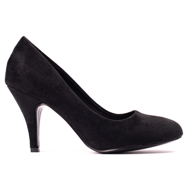 Klassiska pumps i svart mocka från Shelovet