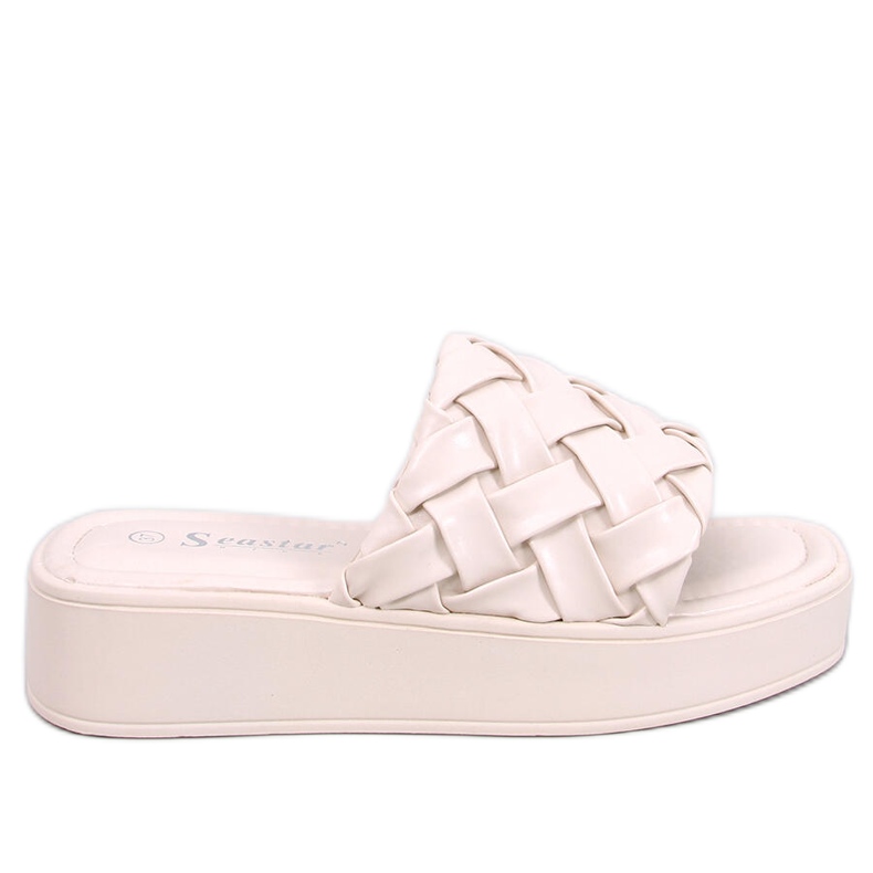 BM Inaba Beige sandaler med kil