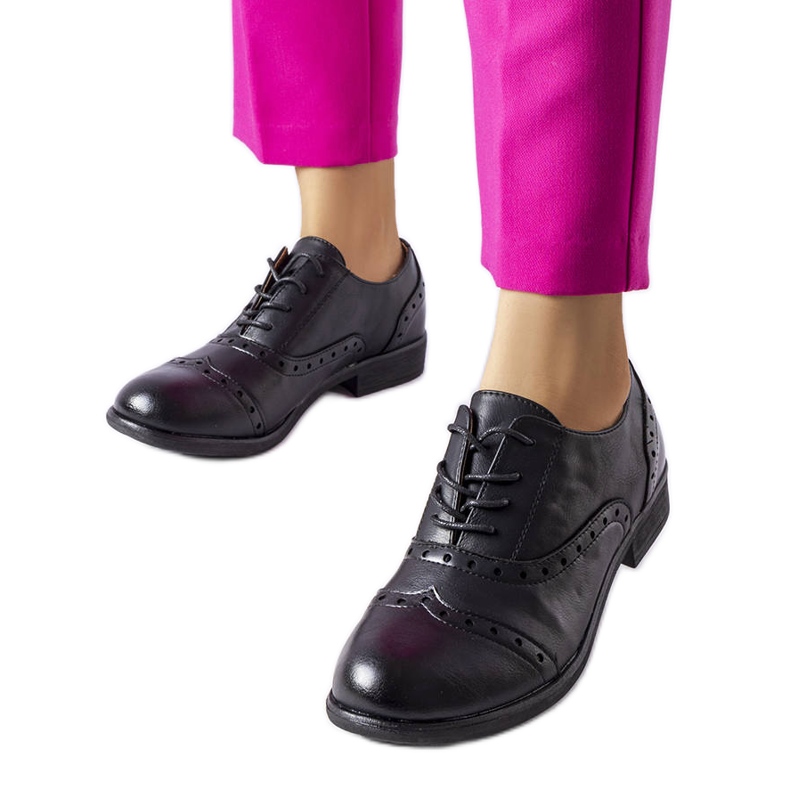 Svarta skor LS5379 Svarta