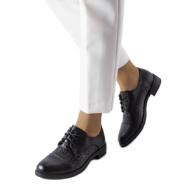 Svarta skor LS5379 Svarta