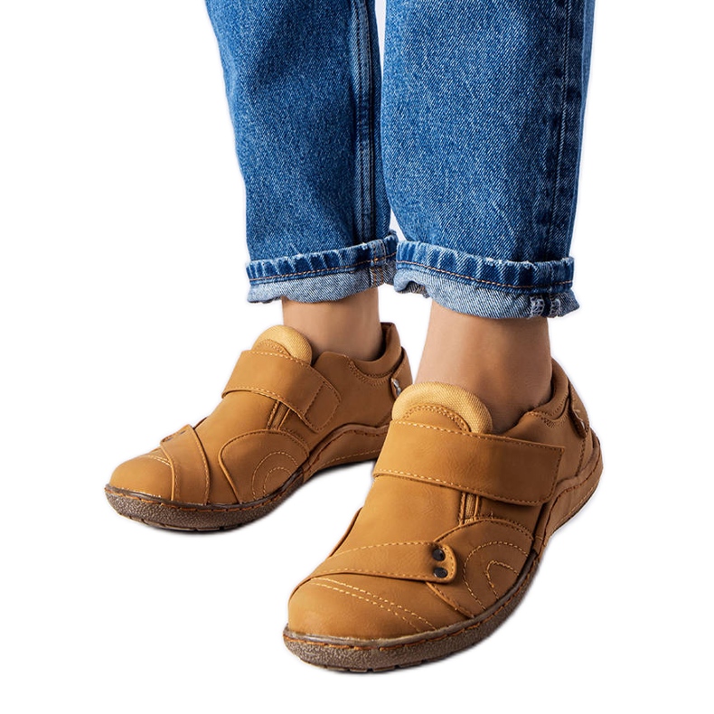 Caramel snörskor från Cinisello brun