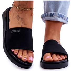 Platformtofflor dam Big Star LL274930 Svart