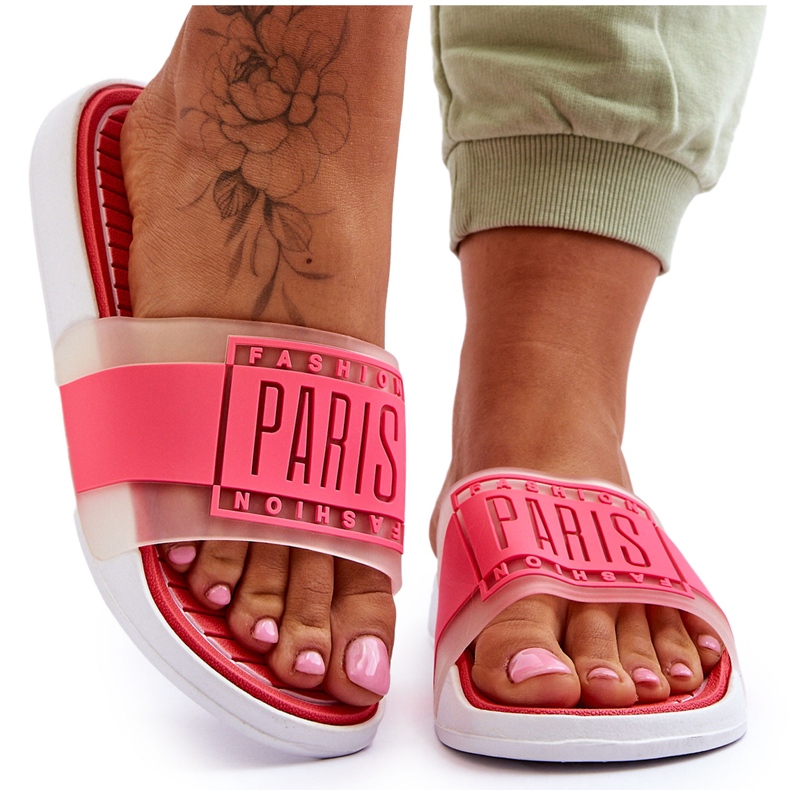 Sporttofflor för kvinnor Neon Rosa Sunrise