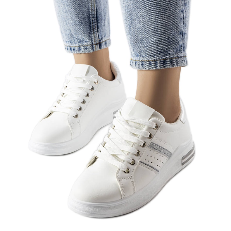 Lanoie vita platåsneakers