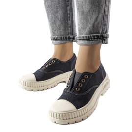 Svarta sneakers från Walton