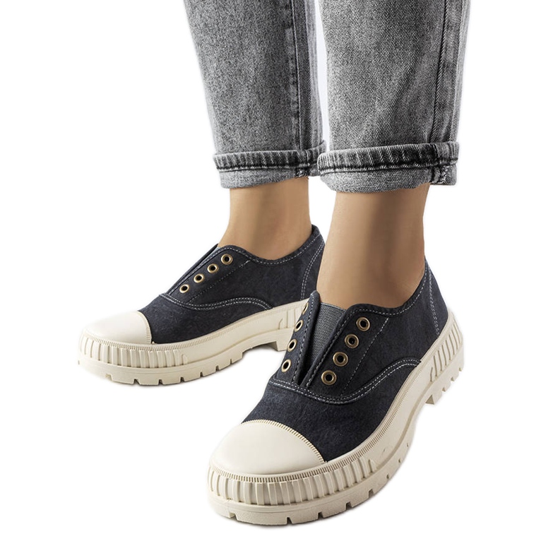 Svarta sneakers från Walton