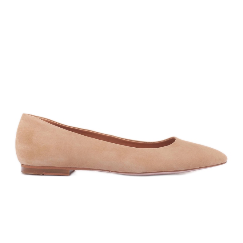 Marco Shoes Lättviktsballerinor beige
