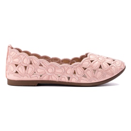 W. Potocki Potocki rosa genombrutna ballerinor för tjejer