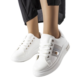 Sacaton plattform vita sneakers