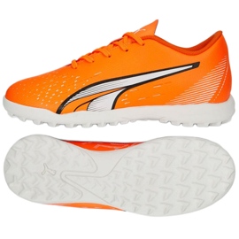 Puma Ultra Play Tt Jr 107236 01 skor orange apelsiner och röda